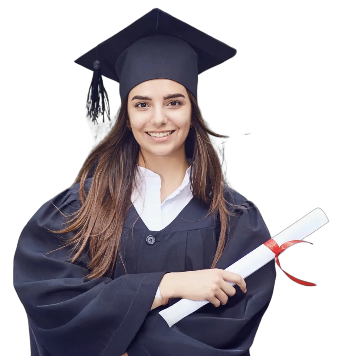 chica graduada